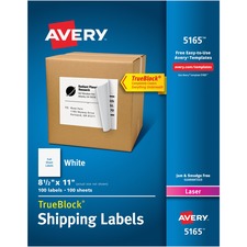 Avery AVE5165 Shipping Label
