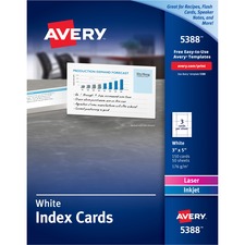 Avery AVE5388 Printable Index Card