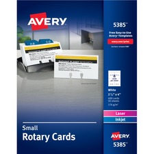 Avery AVE5385 Card File Refill