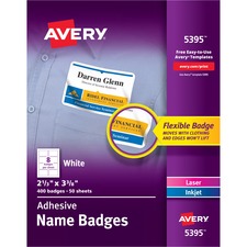 Avery AVE5395 Name Badge Label