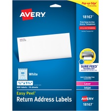 Avery AVE18167 Address Label