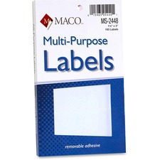 Maco MACMS2448 Multipurpose Label