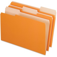 Pendaflex PFX435013ORA Top Tab File Folder