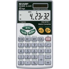 Sharp Calculators EL344RB Scientific Calculator
