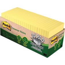 Post-it MMM654R24CPCY Adhesive Note