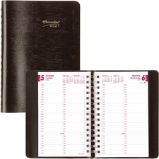 Brownline REDCB800BLK Appointment Book