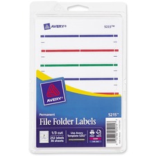Avery AVE05215 File Folder Label