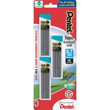 Pentel PENC27BPHB3K6 Pencil Refill