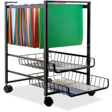 Advantus AVT34075 Mobile File Cart