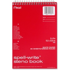Mead MEA43082 Steno Book