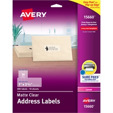 Avery AVE15660 Address Label