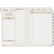 Day Runner AAG481225 Planner Refill