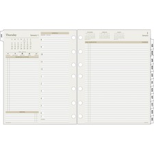 Day Runner AAG491225 Planner Refill