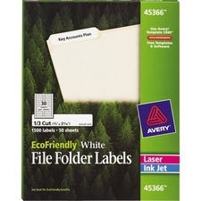 Avery AVE45366 File Folder Label
