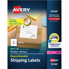 Avery AVE55164 Address Label