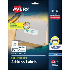 Avery AVE58160 Address Label