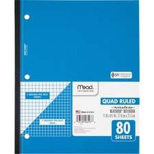 Mead MEA06497 Quadrille/Graph Notebook