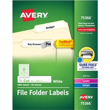 Avery AVE75366 File Folder Label
