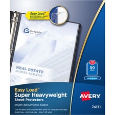 Avery AVE74131 Sheet Protector