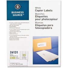 Business Source BSN26131 Address Label
