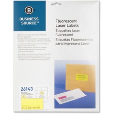 Business Source BSN26143 Color Coded Label