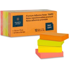 Business Source BSN16493 Adhesive Note