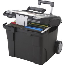 Storex STX61507U01C Mobile File Cart