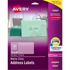 Avery AVE15663 Address Label