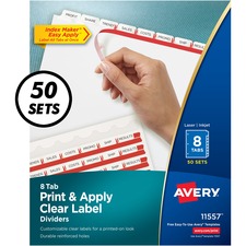 Avery AVE11557 Tab Divider