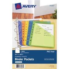 Avery AVE75307 Binder Pocket