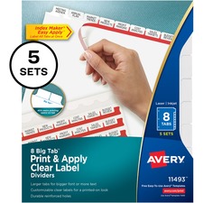 Avery AVE11493 Index Divider