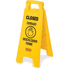 Rubbermaid Commercial RCP611278YW Safety Sign
