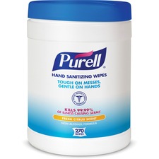 PURELL GOJ911306 Sanitizing Wipe