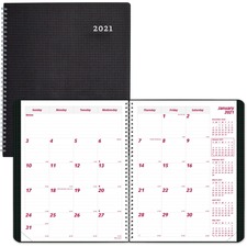 Brownline REDCB1262VBLK Planner