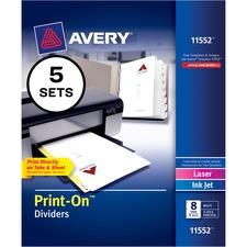 Avery AVE11552 Tab Divider