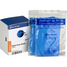 First Aid Only FAOFAE6018 Examination Gloves