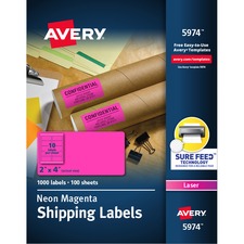 Avery AVE5974 Shipping Label