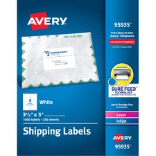 Avery AVE95935 Shipping Label