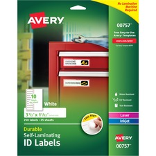 Avery AVE00757 ID Label