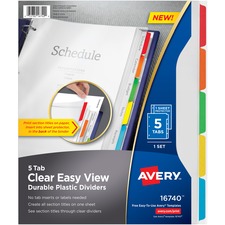 Avery AVE16740 Tab Divider