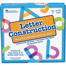Learning Resources LRN8555 Letter Construction Activity Set