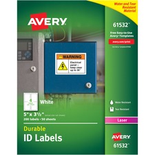 Avery AVE61532 ID Label