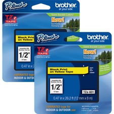 Brother TZE631BD Label Tape