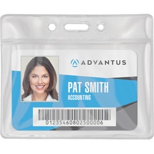 Advantus AVT75683 Badge Holder