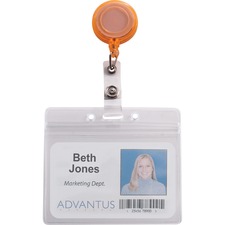 Advantus AVT91161 Badge Holder