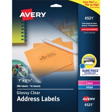 Avery AVE6521 Shipping Label