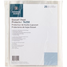 Business Source BSN74250 Sheet Protector