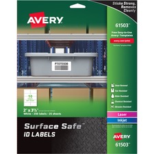 Avery AVE61503 ID Label