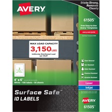 Avery AVE61505 ID Label