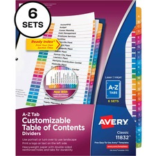 Avery AVE11832 Index Divider